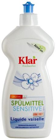 KLAR PŁYN DO MYCIA NACZYŃ SENSITIVE ECO 500 ml