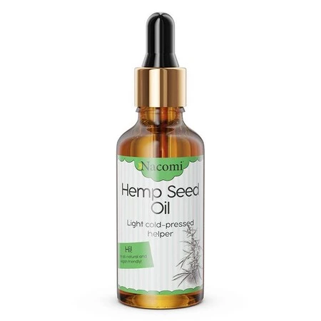 Hemp Seed Oil olej konopny z pipetą 50ml