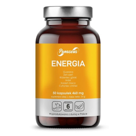 Panaseus Energia 50 k 460 mg