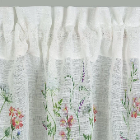 FIRANA GOTOWA SYLWIA NA TAŚMIE 150 X 30 CM BIAŁY