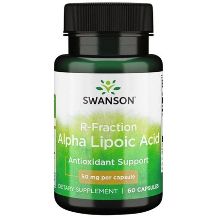 Swanson Kwas R-Ala Liponow(R-Fraction) 50 Mg 60 K