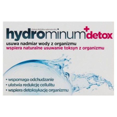 Aflofarm Hydrominum + Detox na wsparcie redukcji wody w organizmie 30 tabl.