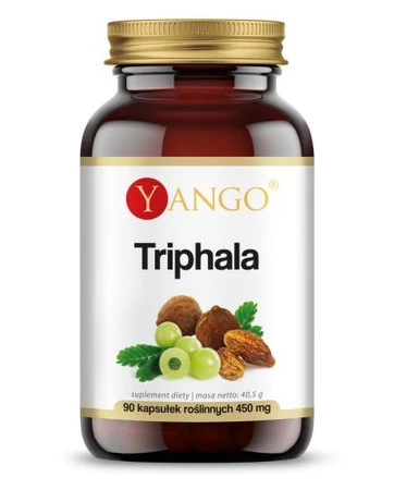 Yango Triphala na wsparcie trawienia 90 kaps.