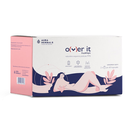 Aura Herbals O(ver) it Day & Night 2 x 60 kaps. KRÓTKA DATA 2026-07-24