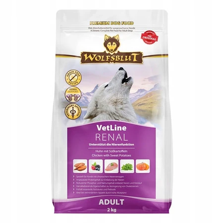 Wolfsblut  VetLine Renal - Karma Dla Psa - 2kg