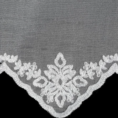 FIRANA GOTOWA LIZ 2 NA TAŚMIE 300 X 145 CM BIAŁY