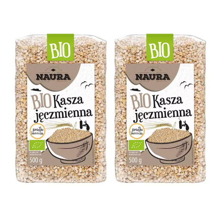 Zestaw 2x Kasza jęczmienna BIO 500 g