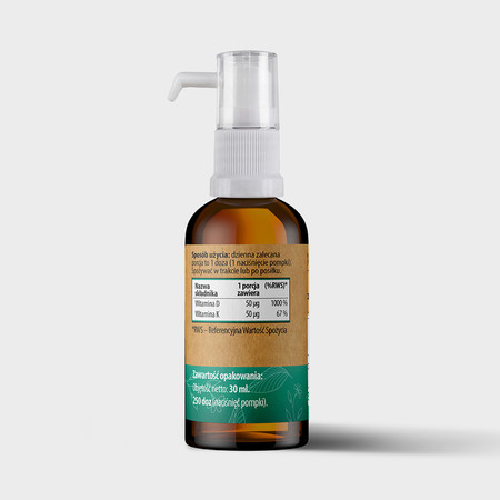 Twój Cel To Witamina D3+K2 Forte krople 30 ml