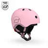 SCOOTANDRIDE Kask narciarski zimowy XXS-S dla dzieci 1-5 lat Rose
