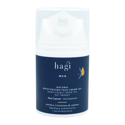 Hagi Men- Naturalny nawilżający krem-żel do twarzy Ahoj Kapitanie50ml