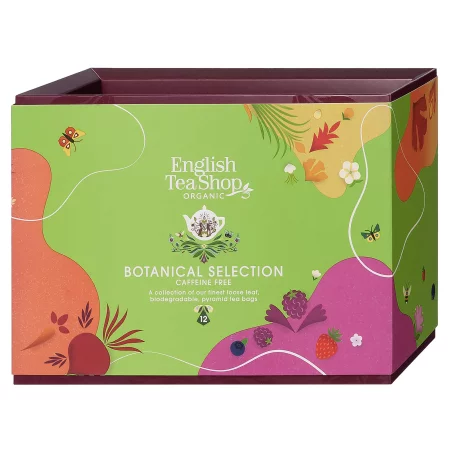 English Tea Shop Botanical Tea Selection Zestaw 12 piramidek (caffeine free)