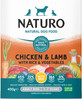 NATURO Adult Dog Jagnięcina Kurczak Ryż Warzywa tacka 400g
