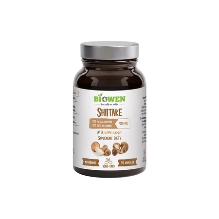 Biowen Shiitake 400 mg - 90 kaps.