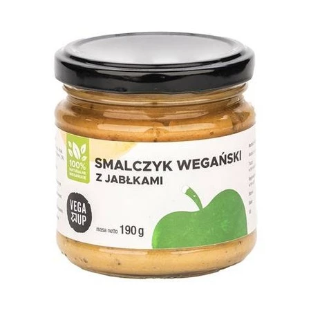 Smalczyk wegański z jabłkiem 190 g
