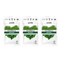 Zestaw: 3x Purella Superfoods Chlorella proszek 21g