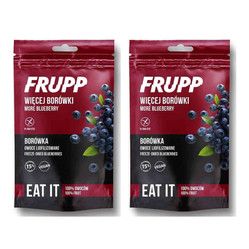 Zestaw: 2x Celiko − Owoce liofilizowane Frupp borówka − 15 g