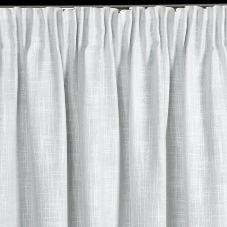 Zasłona gotowa Rosi 1 na taśmie 140 x 270 cm, Biały