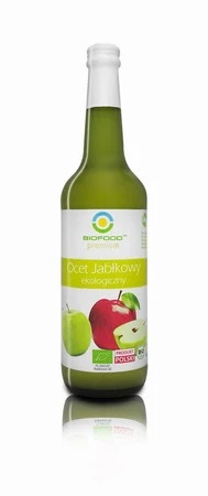 OCET JABŁKOWY NIEFILTROWANY BIO 700 ml - BIO FOOD