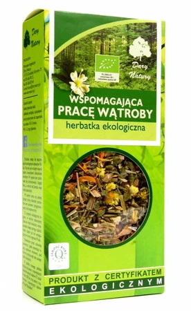 Dary Natury − Herbatka wspomagająca pracę wątroby Eko − 50 g