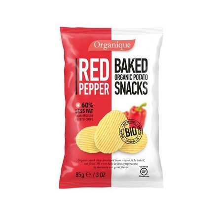 Chipsy o smaku paprykowym BEZGL. BIO 85 g