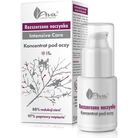 Rozszerzone naczynka Koncentrat pod oczy 15ml AVA