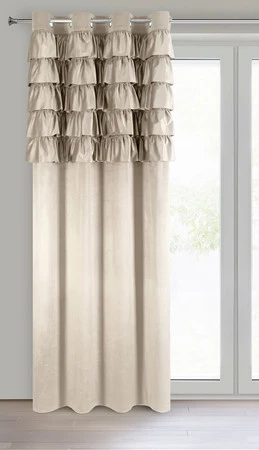 ZASŁONA GOTOWA AURA 140 X 250 CM BEŻOWY
