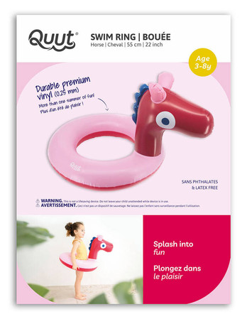 QUUT Kółko do pływania średnie Ø 50 cm Koń