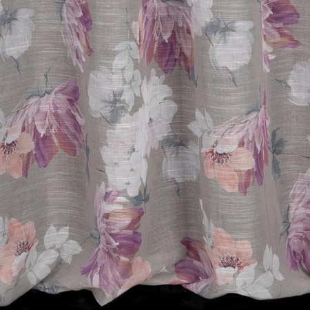 ZASŁONA GOTOWA SHERRY NA TAŚMIE 140 X 300 CM SREBRNY