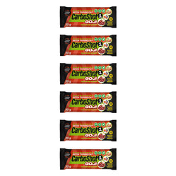 Zestaw 6x Zmiany Zmiany Baton CarboShot 1 Goji 70g