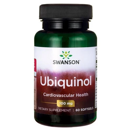 SWANSON Ubiquinol 100mg, 60sgels.