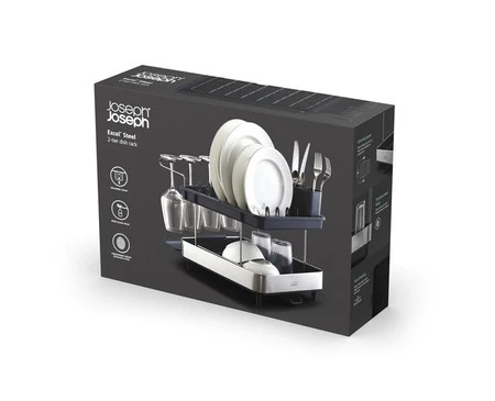 JJ-Suszarka piętrowa do naczyń Excel™ stal czarna