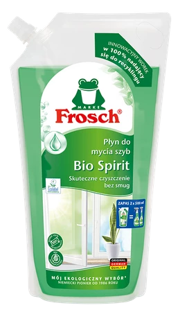 Frosch Płyn do mycia szyb - worek1000ml