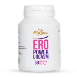 Ero Power Orgasm suplement diety dla kobiet wspierający  intensywność doznań seksualnych 60 kapsułek
