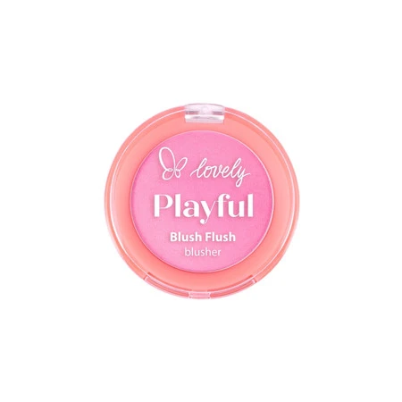 Playful Blush Flush kremowo-pudrowy róż do policzków 01 Girly 7g