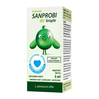 Sanprobi IBS krople do ustne na wsparcie pracy jelit 5 ml