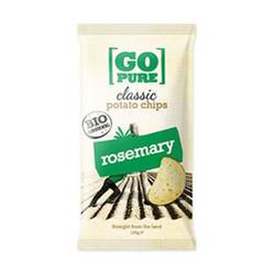 Go Pure − Chipsy z rozmarynem bezgl. BIO − 125 g