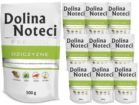 DOLINA NOTECI PREMIUM DZICZYZNA PAKIET 10x500g