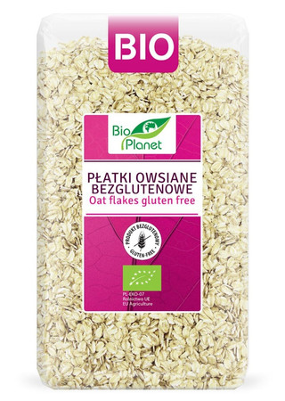 Bio Planet − Płatki owsiane bezgl. − 600 g