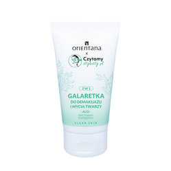 Orientana Clean Skin Galaretka do mycia twarzy i demakijażu 125ml