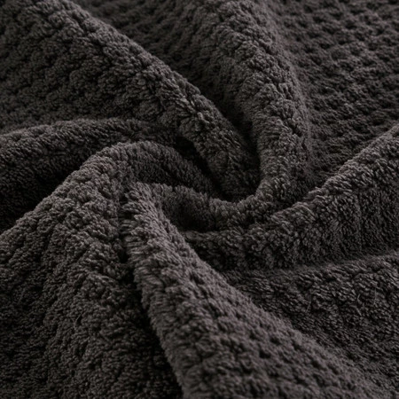 Ręcznik Zoe1 50 x 90 cm, Stalowy