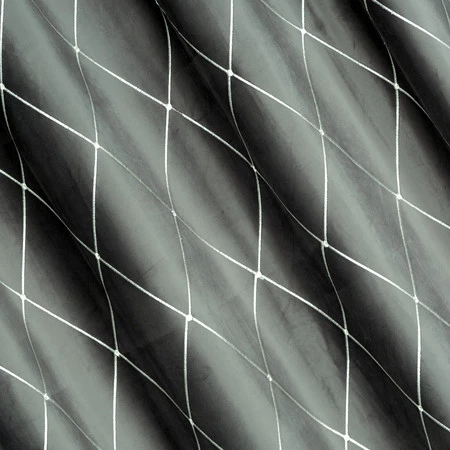 ZASŁONA DEKORACYJNA PIERRE CARDIN MARGO 140 X 250 CM JASNOSZARY