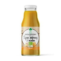 SYROP IMBIROWY Z MIODEM BIO 270 ml - DARY NATURY KRÓTKA DATA 2026-10-31