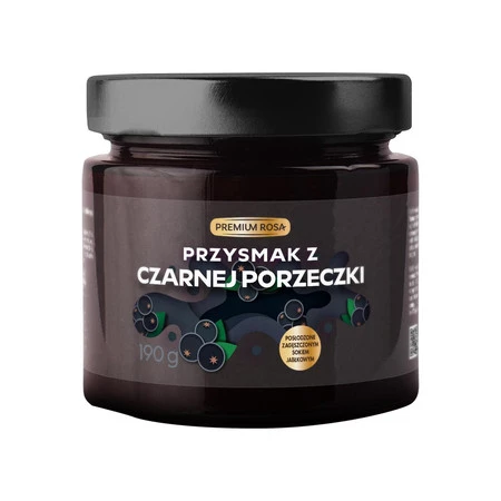 Premium Rosa Przysmak z czarnej porzeczki 190 g