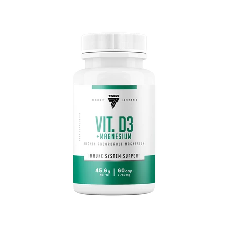 Trec VIT. D3 + MAGNESIUM 60 kaps.