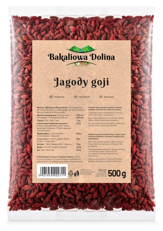 Bakaliowa Dolina Jagody goji 500g