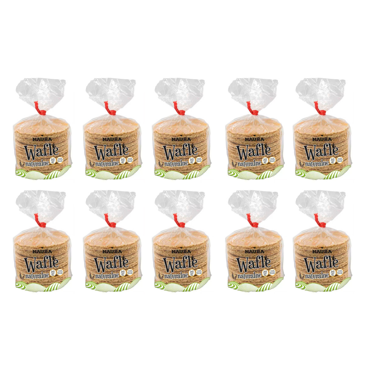 Zestaw 10x Wafle owsiane 100 g - Nabea.pl