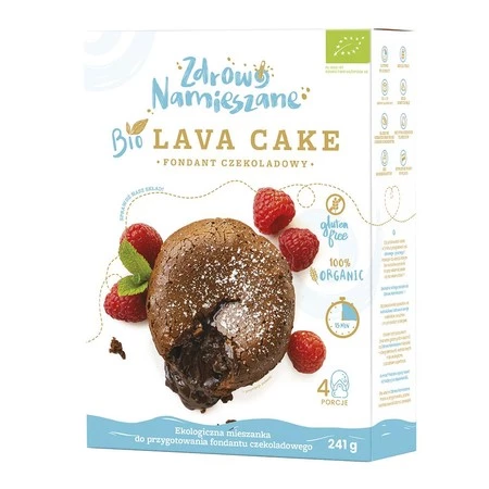 Lava Cake fondant czekoladowy BIO 241 g