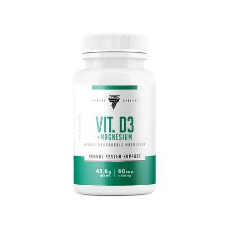 Trec VIT. D3 + MAGNESIUM 60 kaps.