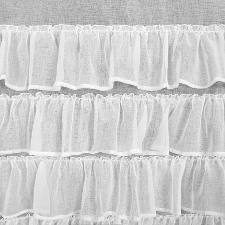 FIRANA GOTOWA DANI 1 NA TAŚMIE 140 X 250 CM BIAŁY
