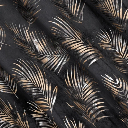 ZASŁONA GOTOWA GLORIA 140 X 250 CM CZARNY